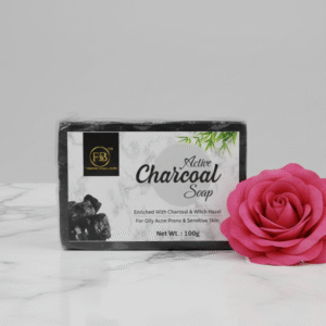 Active Charcoal Soap Enriched with Witch Hazel | Deep Pore Cleansing for Oily & Acne-Prone Skin