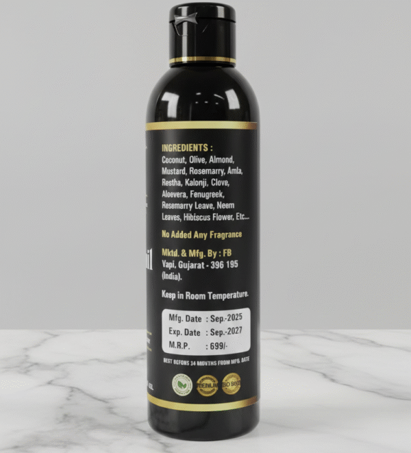 Hair Growth Oil: Reduces Hair Fall & Boosts Volume