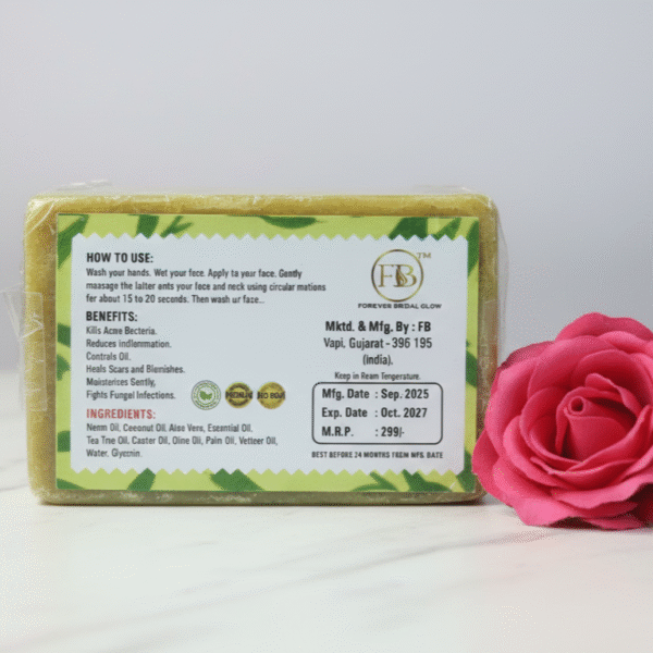 Neem Acne Soap | Deep Purifying Soap for Blemish-Prone Skin